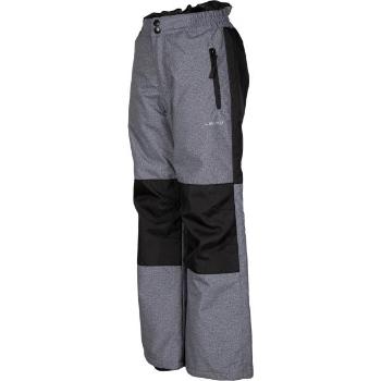 Lewro NADAL Dětské lyžařské kalhoty, šedá, velikost 140-146