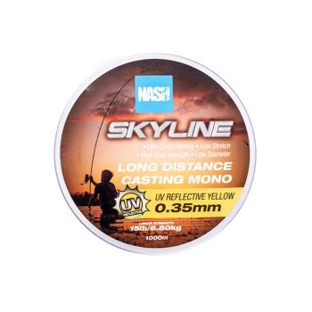 Nash Vlasec Skyline Mono UV Yellow 1000m