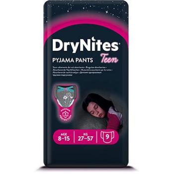 HUGGIES Dry Nites Large 8–15 years Girls (9 ks) (5029053527604)