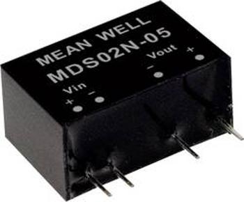 DC/DC měnič napětí, modul Mean Well MDS02M-15, 133 mA, 2 W, Počet výstupů 1 x