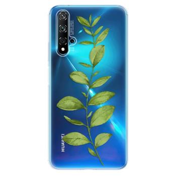 Odolné silikonové pouzdro iSaprio - Green Plant 01 - Huawei Nova 5T