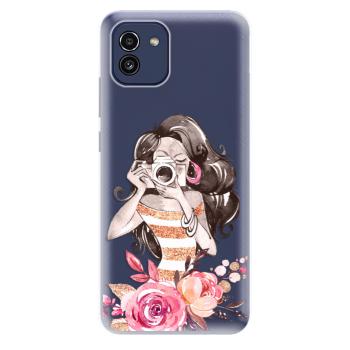 Odolné silikonové pouzdro iSaprio - Charming - Samsung Galaxy A03