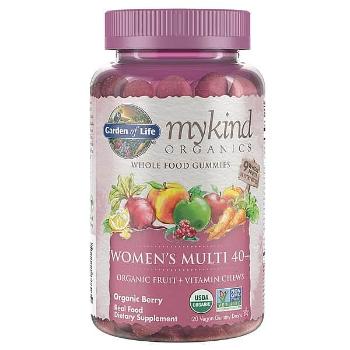 Mykind Organics Multi Gummies Pro Ženy 40+ z organického ovoce
