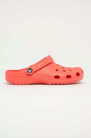 Pantofle Crocs dámské, růžová barva