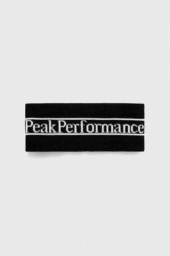 Čelenka Peak Performance Pow černá barva