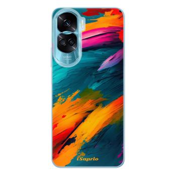 Odolné silikonové pouzdro iSaprio - Blue Paint - Honor 90 Lite 5G