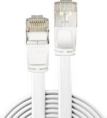 Síťový kabel RJ45 LINDY 47544, CAT 6A, U/FTP, 5.00 m, bílá