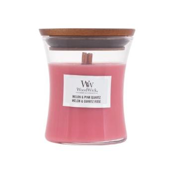 WoodWick Melon & Pink Quartz 85 g vonná svíčka unisex