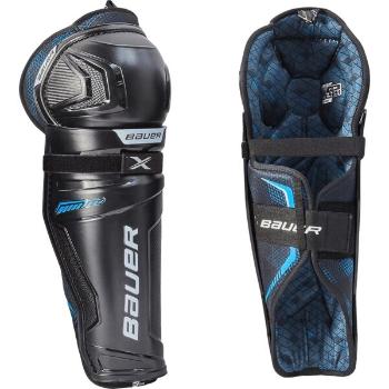 Bauer X SHIN GUARD SR Chrániče holení, černá, velikost 16