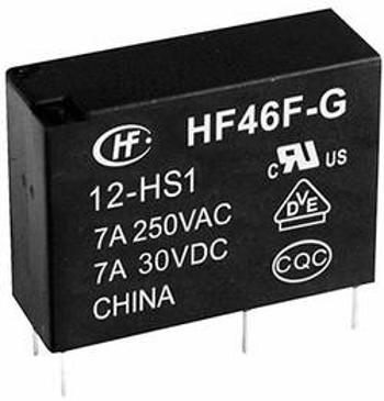 Relé do DPS Hongfa HF46F-G/005-HS1, 5 V/DC, 10 A, 1 spínací kontakt, 1 ks