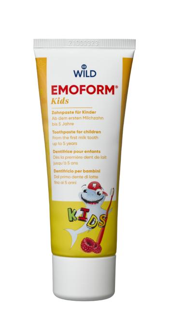 EMOFORM Actifluor KIDS zubní pasta pro děti 0-5 let, 75 ml