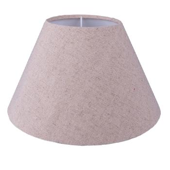 Béžové bavlněné stínidlo na stolní lampu Mrao - Ø 26*15 cm / E27 6LAK0537L