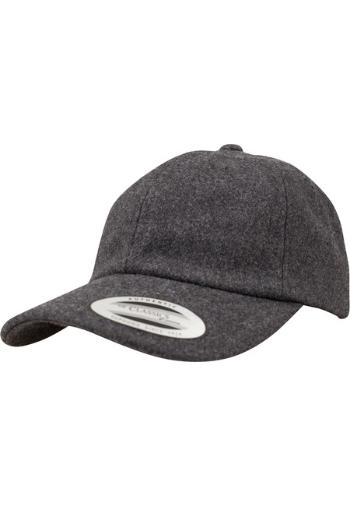 Urban Classics Low Profile Melton Wool Dad Cap darkgrey - UNI