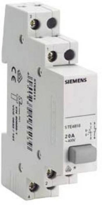 Tlačítko Siemens 5TE4811, 20 A 2 spínací kontakty šedá 6 mm²