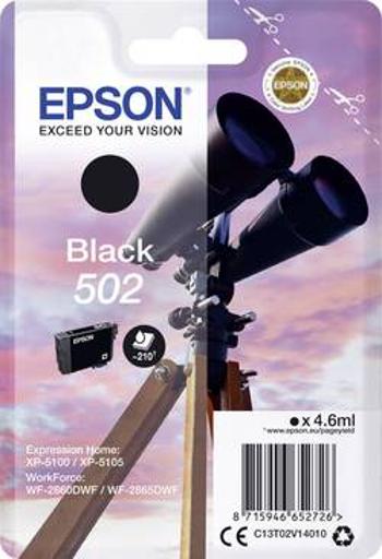 Epson Ink T02V14, 502 originál černá C13T02V14010