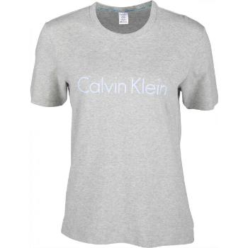 Calvin Klein S/S CREW NECK Dámské tričko, šedá, velikost M