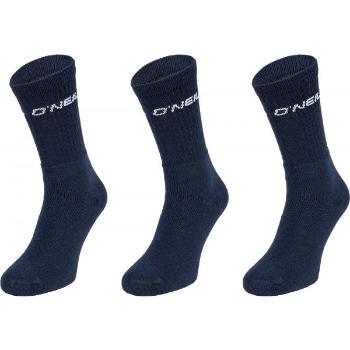O'Neill SPORTSOCK 3P Unisex ponožky, tmavě modrá, velikost 39-42
