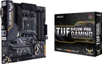 Základní deska Asus TUF B450M-Pro Gaming Socket AMD AM4 Tvarový faktor Micro-ATX Čipová sada základní desky AMD® B450