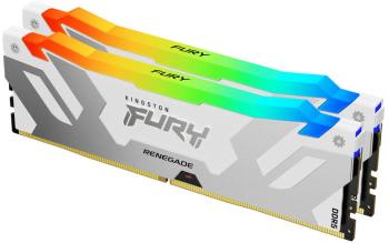 KINGSTON 32GB 7200MT/s DDR5 CL38 DIMM (Kit of 2) FURY Renegade RGB White XMP