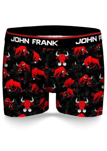 Pánské boxerky John Frank JFBD332 M Černá