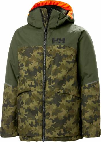 Helly Hansen Juniors Summit Ski Jacket Utility Green 140/10 Lyžařská bunda