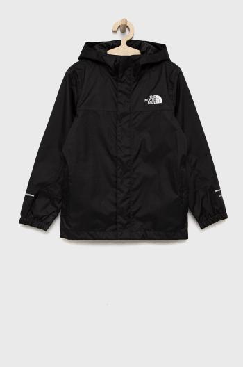 Dětská bunda The North Face B Antora Rain Jkt černá barva