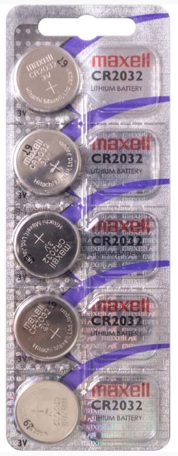 Maxell baterie CR2032 5BP Li (CR2032/5BP)