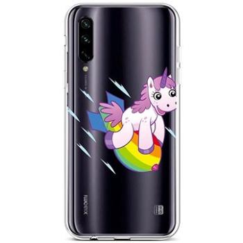 TopQ Xiaomi Mi A3 silikon Flying Unicorn 45127 (Sun-45127)