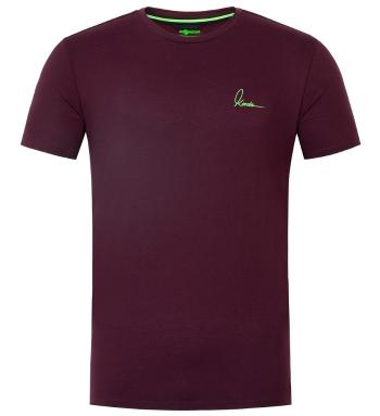 Korda tričko minimal tee burgundy - xl