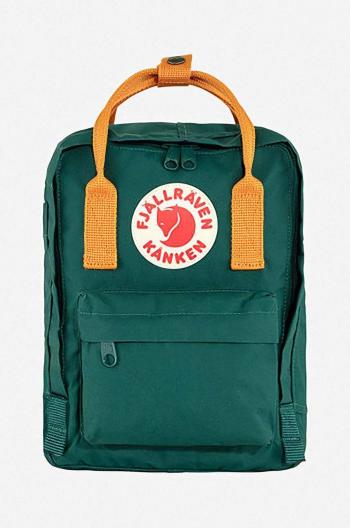 Batoh Fjallraven Kanken Mini zelená barva, velký, hladký, F23561.667.206-206