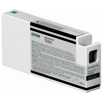 EPSON T6361 (C13T636100) - originální cartridge, fotočerná, 700ml