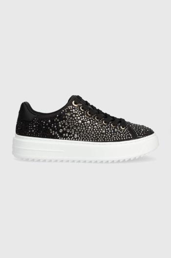 Sneakers boty Guess DENESA6 černá barva, FLJDE6 FAB12