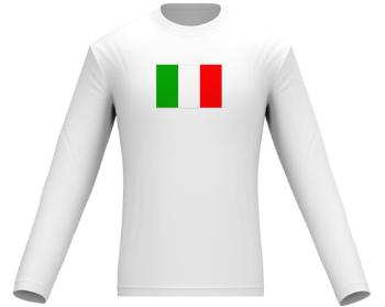 Pánské tričko dlouhý rukáv Itálie