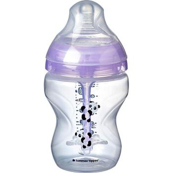 Tommee Tippee Kojenecká láhev C2N Anti-Colic Girl 260 ml 0m+ fialová