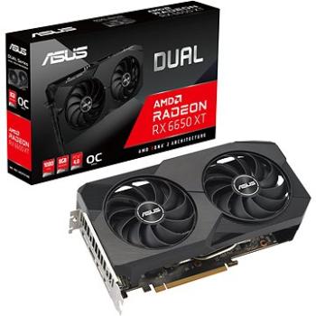 ASUS DUAL Radeon RX 6650 XT O8G V2 (90YV0HS2-M0NA00)