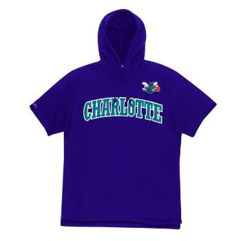 Sweatshirt Mitchell & Ness Charlotte Hornets Gameday S/S FT Hoody purple - L