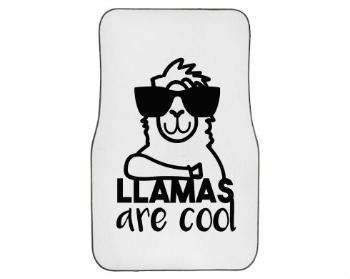 Autokoberečky - přední sada Llamas are cool