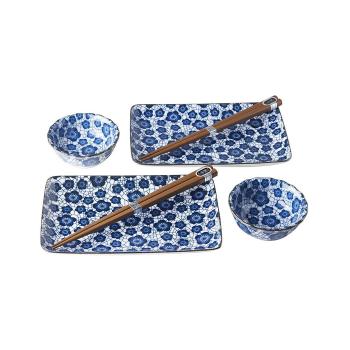 Sushi set s hůlkami Black Blue Plum