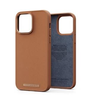 Njord iPhone 14 Pro Max Genuine Leather Case Dark Brown (NA44GL04)