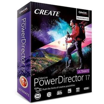CyberLink PowerDirector 17 Ultimate (elektronická licence) (Cybepowdirultim17)