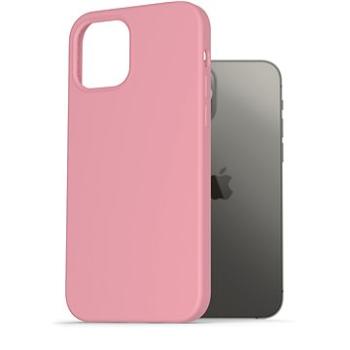 AlzaGuard Premium Liquid Silicone Case pro iPhone 12 / 12 Pro růžové (AGD-PCS0008P)
