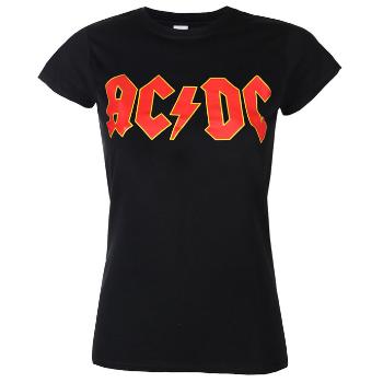 Tričko metal ROCK OFF AC-DC Logo černá XXL