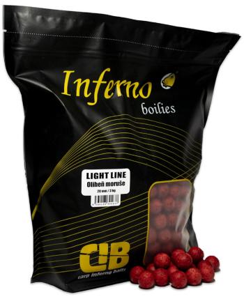 Carp inferno boilies light line 3 kg 20 mm - oliheň moruše