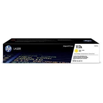 HP toner 117A (yellow, 700str.) pro HP Color Laser 150a, 150nw, HP Color Laser MFP 178nw, 179fnw, W2072A