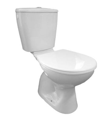 AQUALINE MIGUEL WC kombi, dvojtlačítko 3/6l, spodní odpad, bílá LC2258