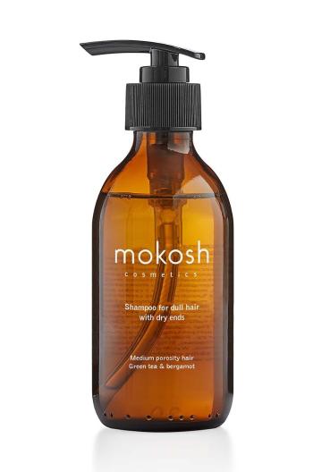 Šampon na matné vlasy se suchými konečky Mokosh Zelený čaj & Bergamot 200 ml