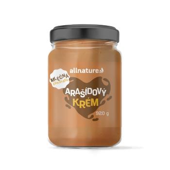 Allnature Arašídový krém s mléčnou čokoládou 920 g