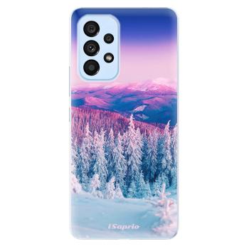 Odolné silikonové pouzdro iSaprio - Winter 01 - Samsung Galaxy A53 5G