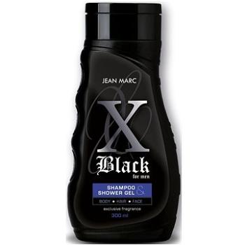 JEAN MARC Pánsky vlasový a sprchový gel X Black 300 ml  (5908248104274)