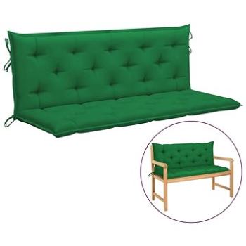 Poduška pro závěsné houpací křeslo zelená 150 cm textil (315021)